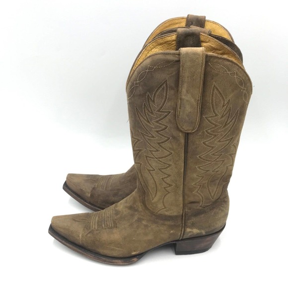 Cavenders Shoes Cavenders Mismatch Womens 8b 85b Burnished Brown